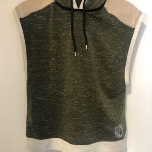 Born Primitive Cropped Sleeveless Hoodie